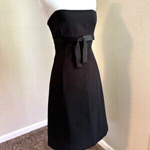 Laundry by Shelli Segal Black Strapless Dress - Size 2